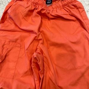Scrubs bottom. Size S. Color: tangerine